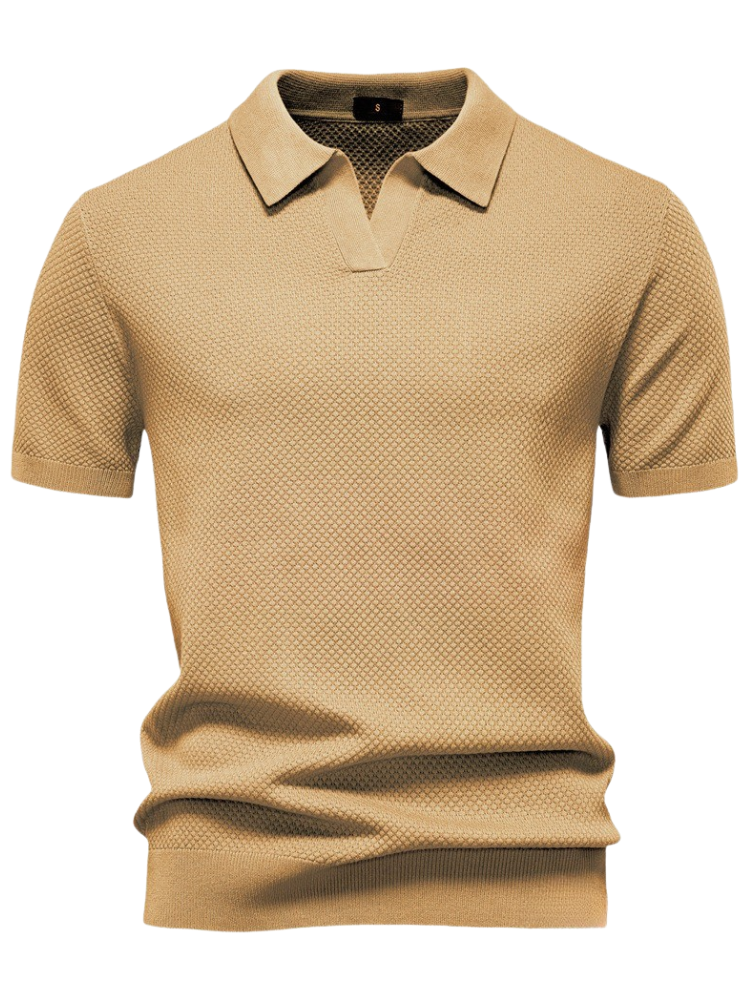 Arvini V-Knitted Polo