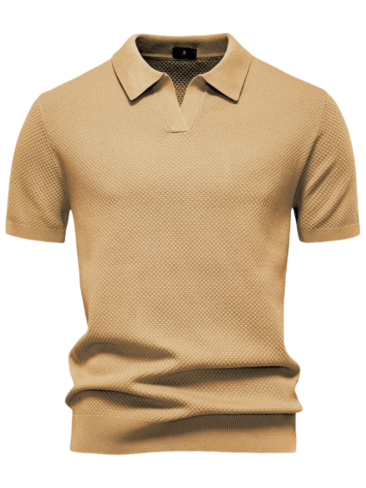 Arvini V-Knitted Polo
