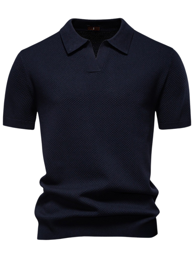 Arvini V-Knitted Polo