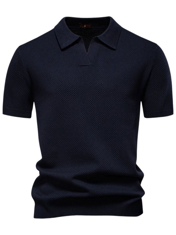 Arvini V-Knitted Polo