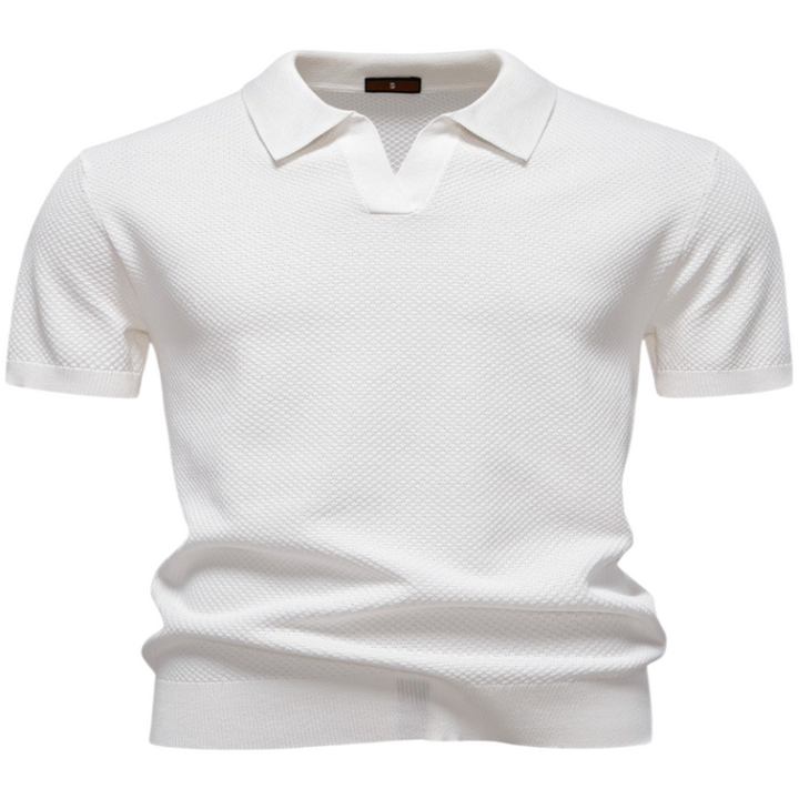 Arvini V-Knitted Polo