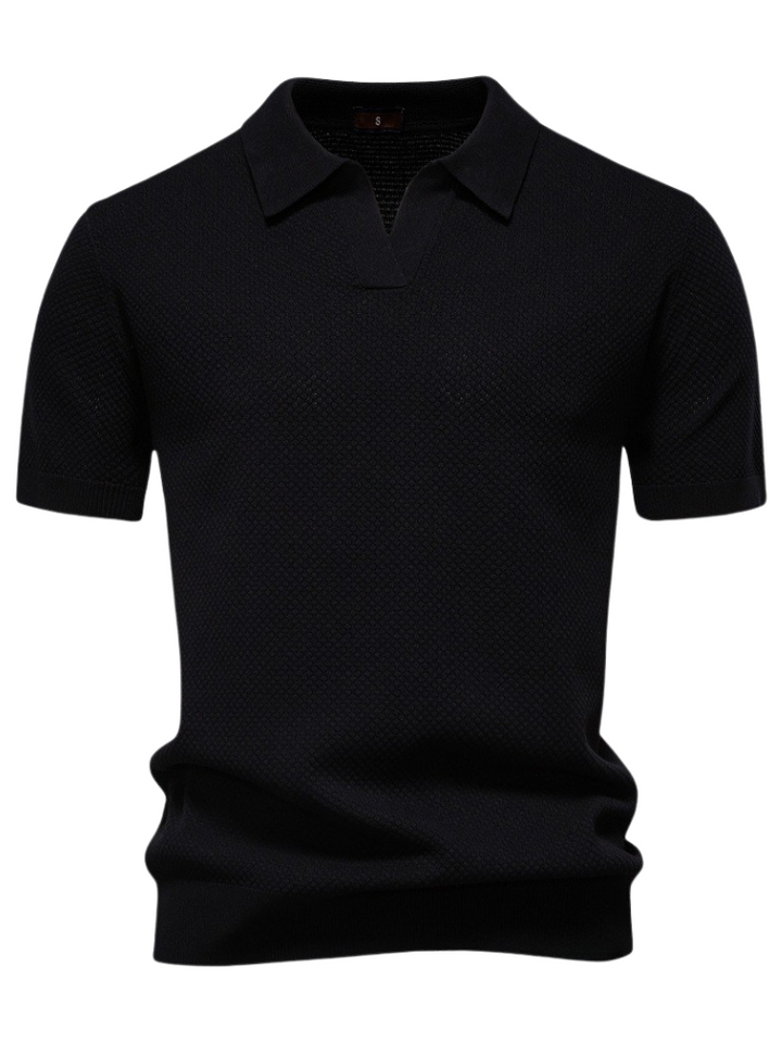 Arvini V-Knitted Polo