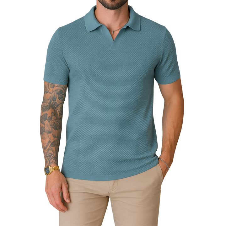 Arvini V-Knitted Polo