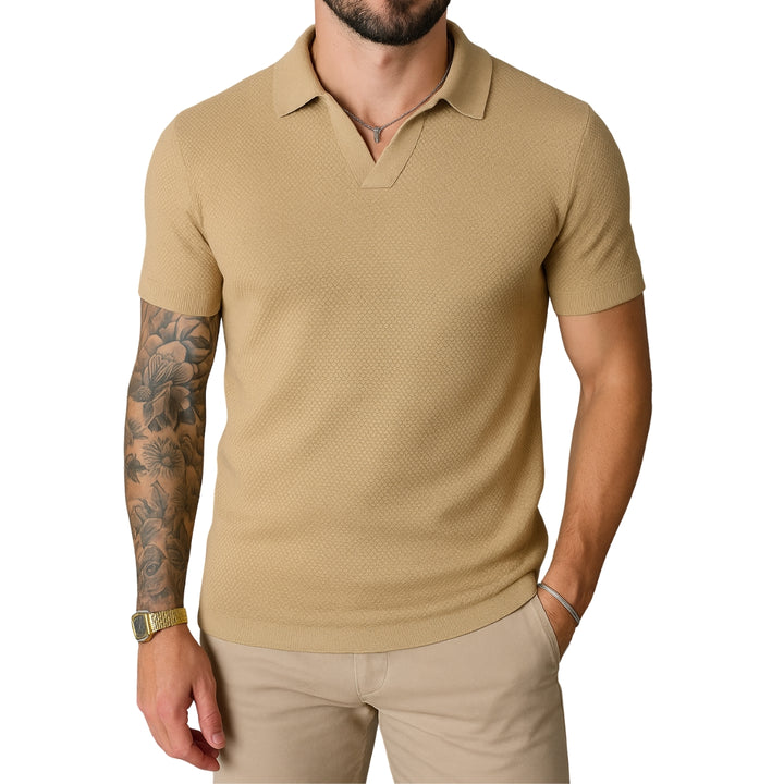 Arvini V-Knitted Polo