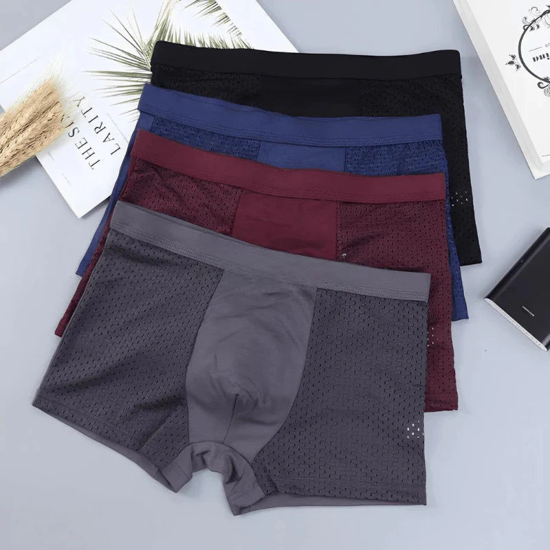 (5-Pack) Bɑmboo Fiber Boxer Briefs