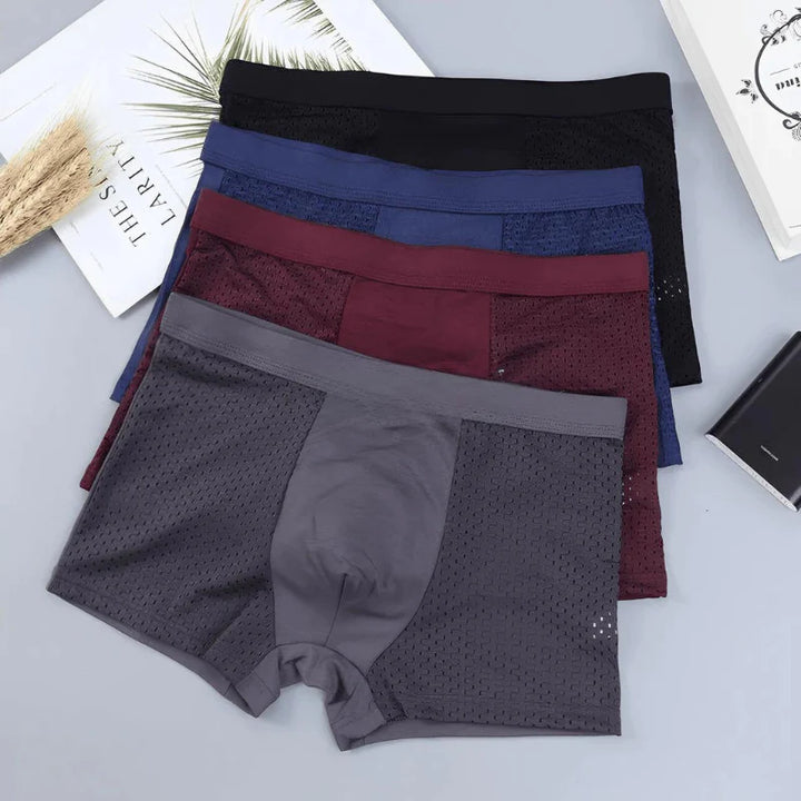 (5-Pack) Bɑmboo Fiber Boxer Briefs